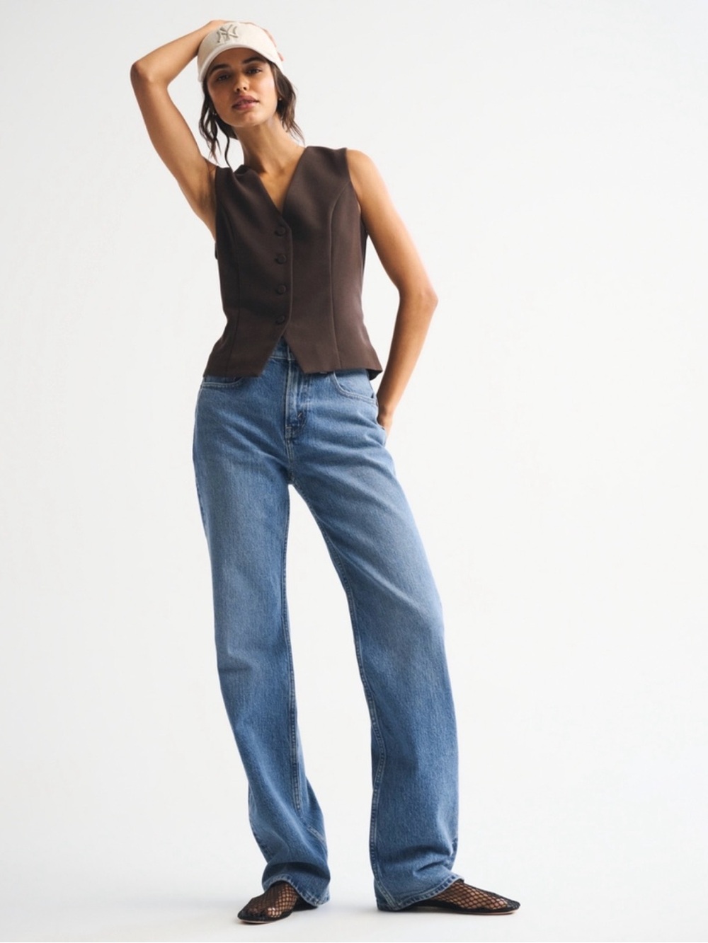Abercrombie & Fitch High Rise 90s Relaxed Jean